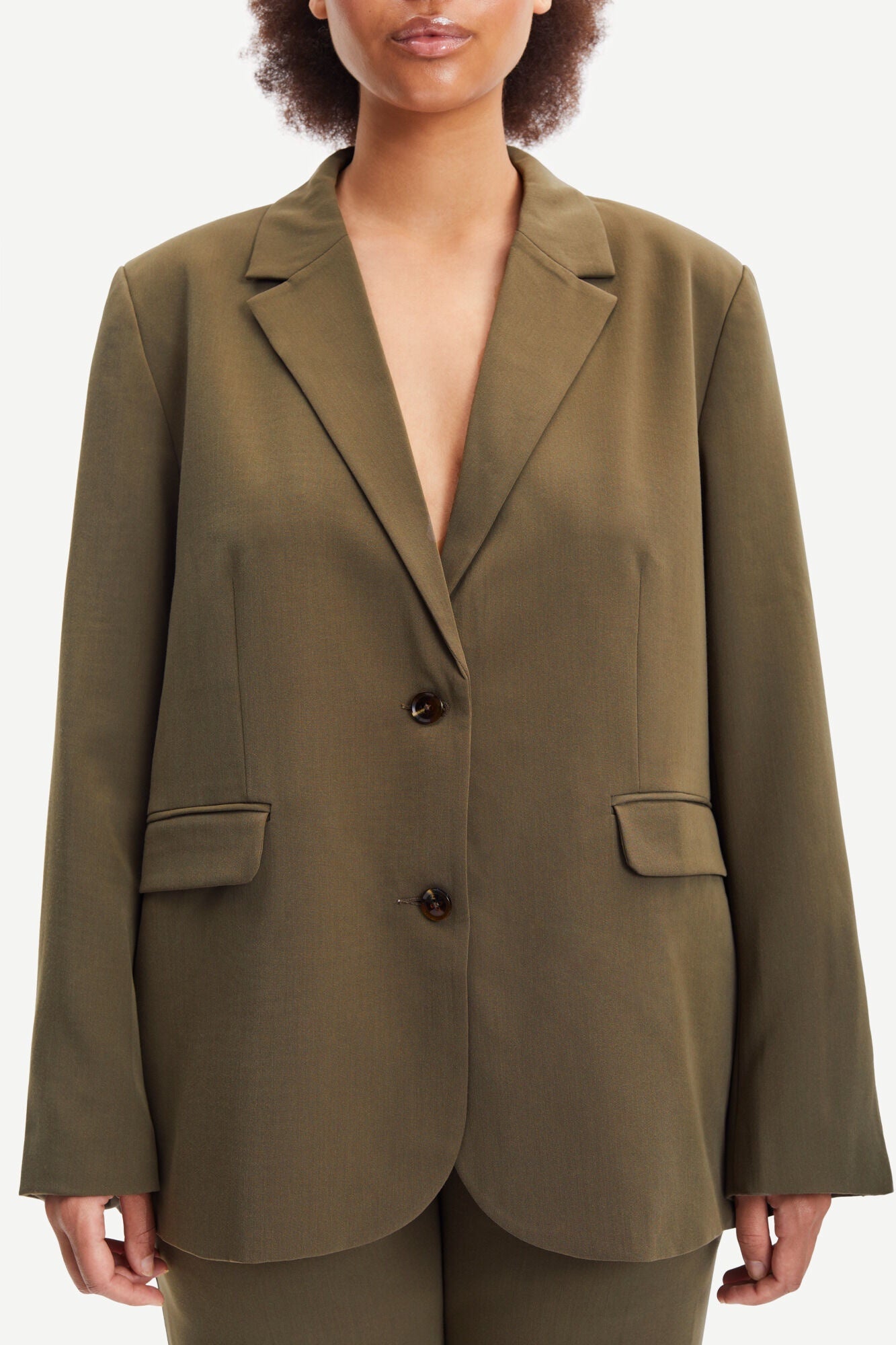 RAMONA BLACK TWEED BLAZER main image 1