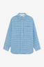 Zennae Tweed Overshirt Blue