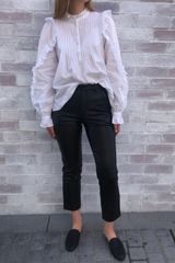 Rider Leather Pants Black