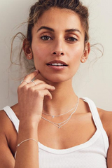 Silver Love Letter Necklace