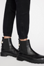 Banded Bottom Trapunto Pant Overdye Black