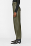 Recycled Leather Le High 'N' Tight Straight Fatigue