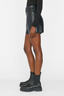 Recycled Leather Le Super High Short Noir