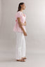 Piper Bodice Pink Seersucker