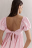 Piper Bodice Pink Seersucker