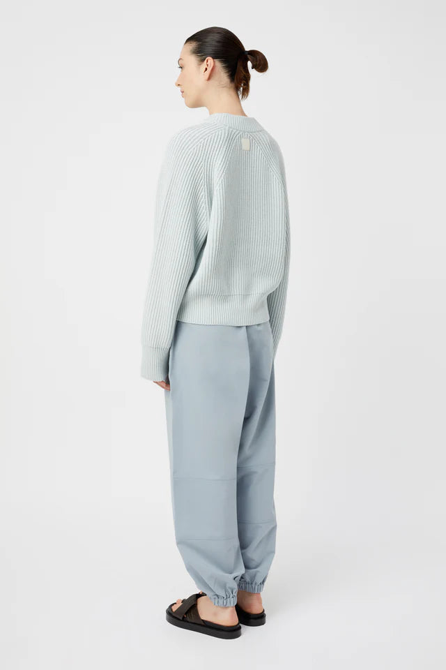 Denys Knit Cardigan Ice