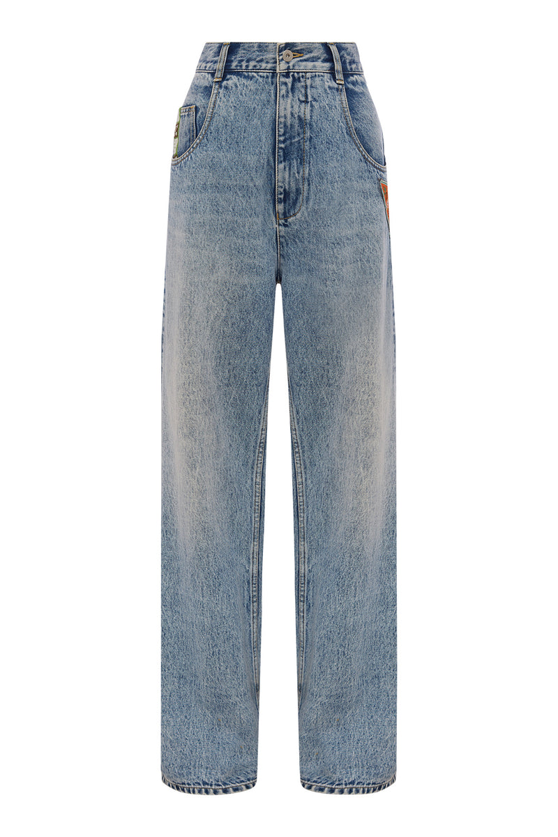 Jackpot Straight Leg Jeans