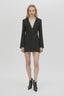 Mackinley Tailored MIni Dress Black