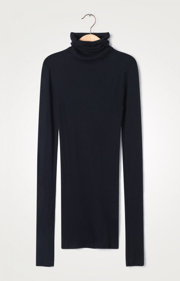 Massachusetts Turtleneck Black
