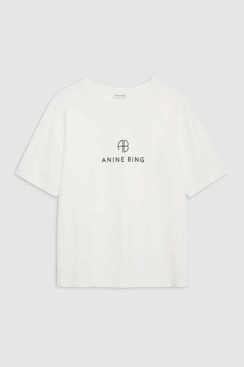 Jaylin Tee Monogram Ivory