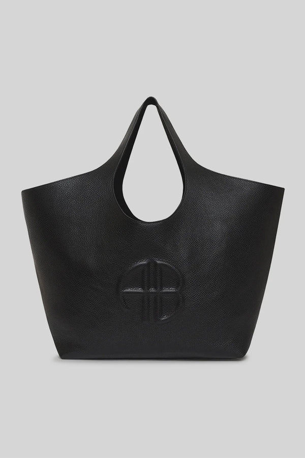 Lili Tote - Black Pebbled