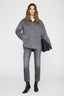 Luca Jacket Cashmere Blend Heather Grey