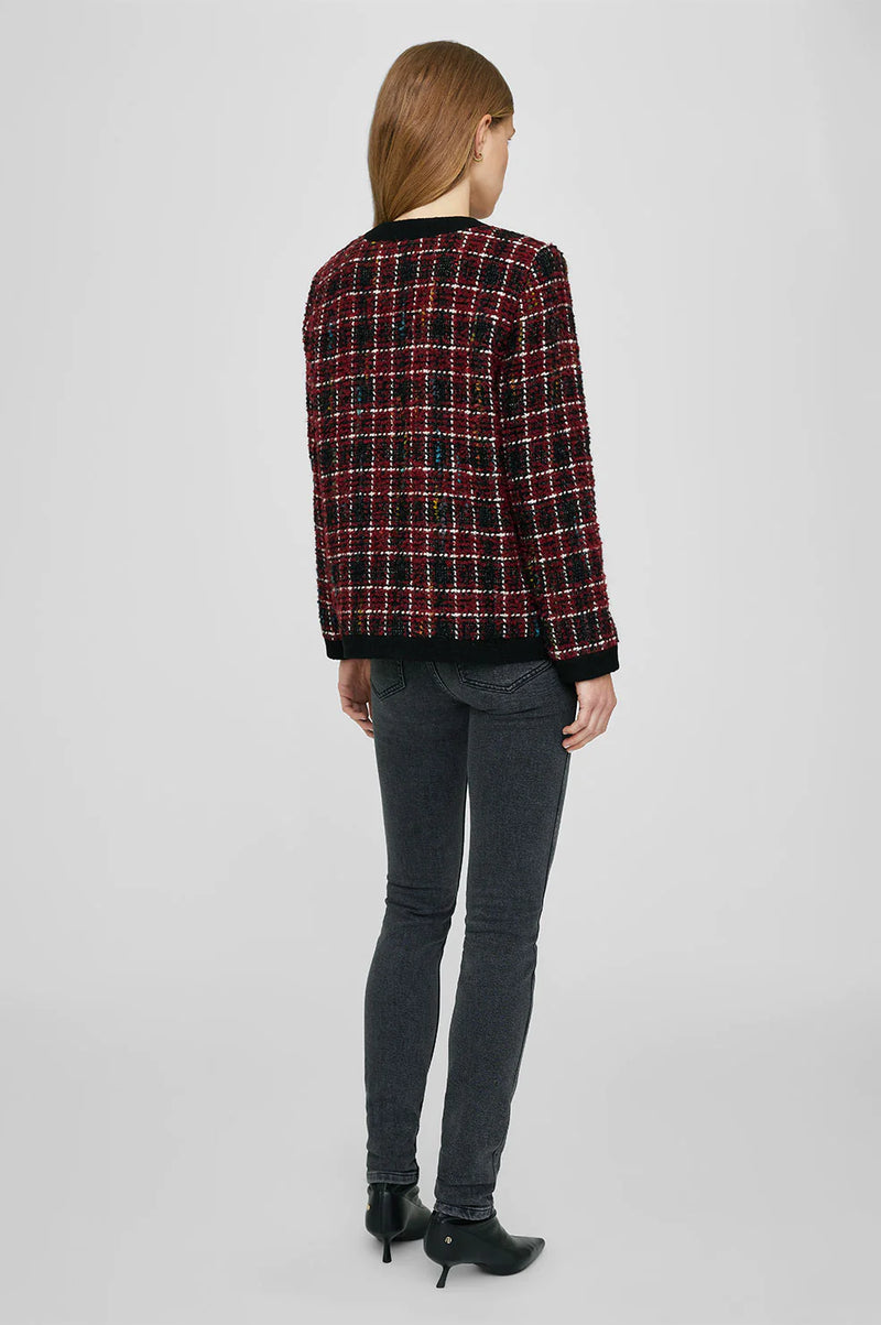 Lydia Jacket Cherry Plaid