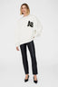 Miles Oversized Sweatshirt Letterman Off White