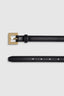 Nicola Belt Black With Gold