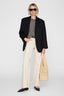 Theo Sweater Black And Ivory Stripe