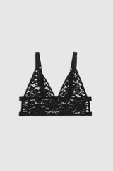 Violette Bralette Black Floral