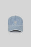 Jeremy Baseball Cap AB Bleached Blue Denim