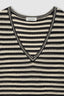 Lowen Sweater Black And Ivory Stripe