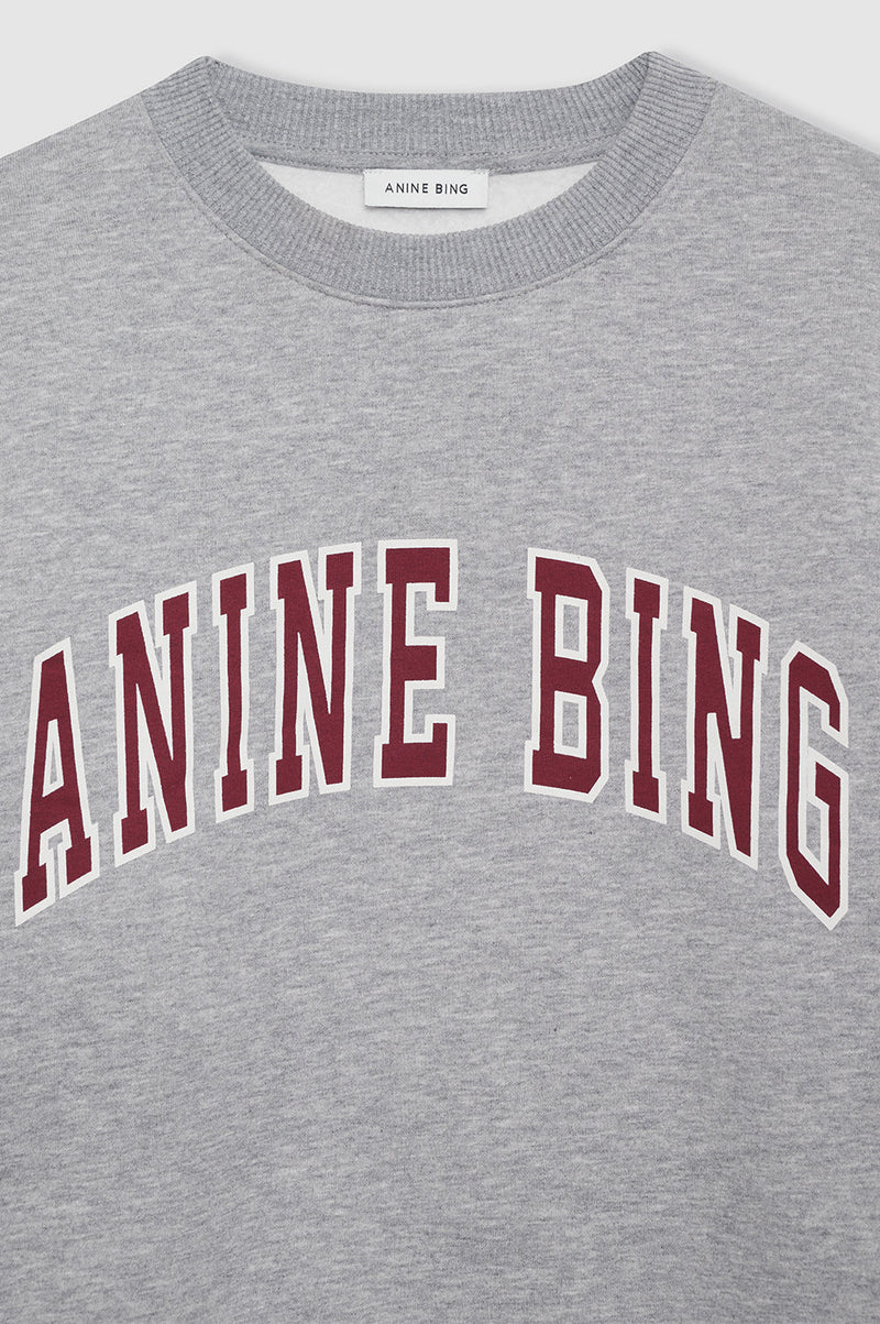 Spencer Sweatshirt Anine Bing Medium Heather Grey