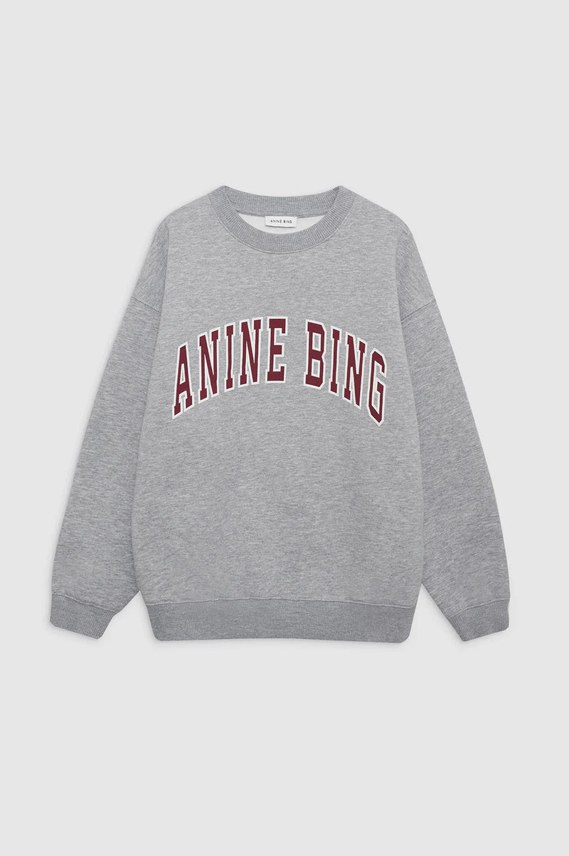 Spencer Sweatshirt Anine Bing Medium Heather Grey