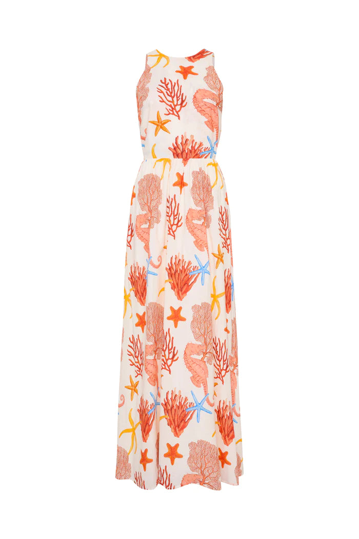 Meridian Dress Coral