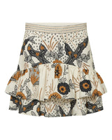 Asia Skirt Cream Batik Print