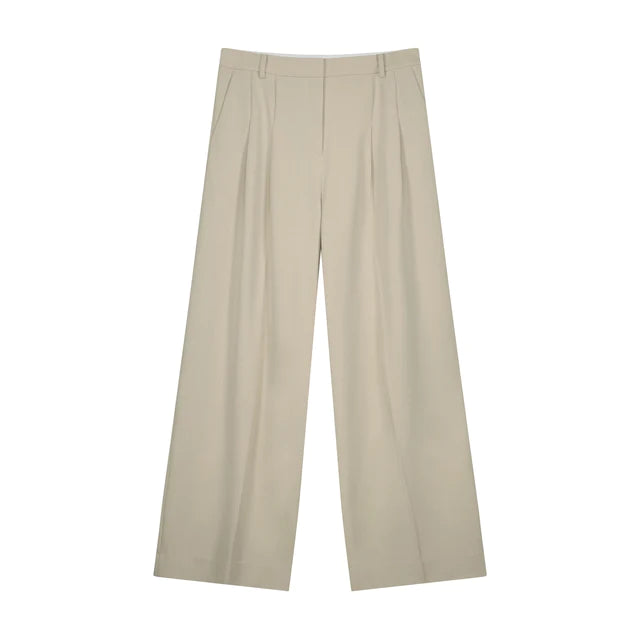 Ava Wide Leg Pant Fawn