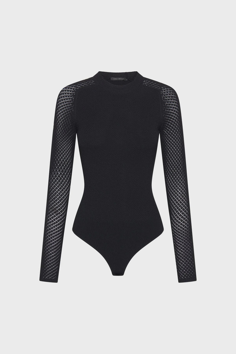 Torsade Knit Bodysuit