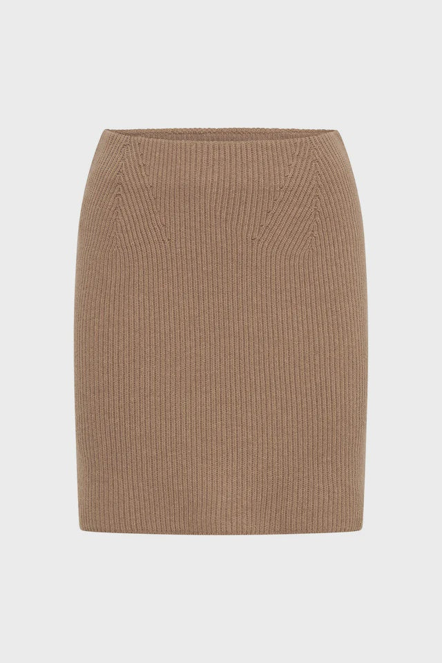 Aurelia Skirt Camel Brown