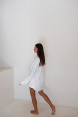 Loveshack Shirt White linen