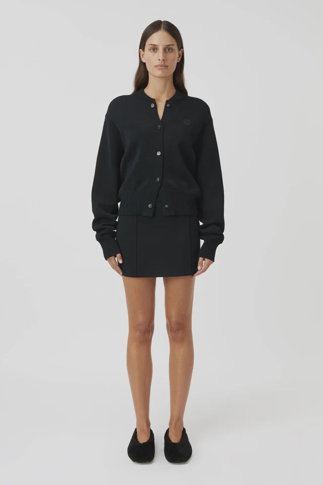 Amedeo Knit Jacket Black