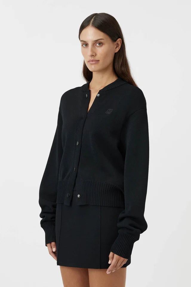 Amedeo Knit Jacket Black