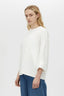 Peretti Long Sleeve Tee Soft White