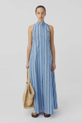 Atoll Stripe Dress Cornflower Stripe