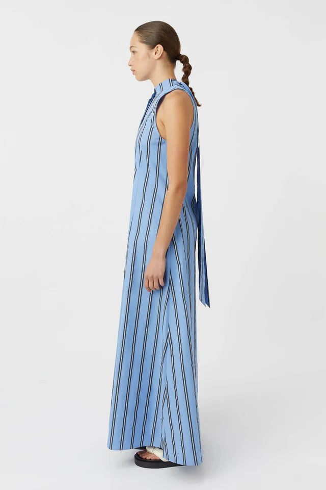 Atoll Stripe Dress Cornflower Stripe