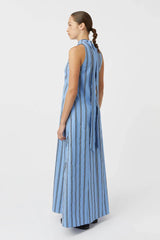 Atoll Stripe Dress Cornflower Stripe