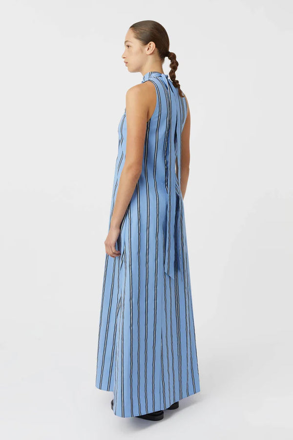 Atoll Stripe Dress Cornflower Stripe