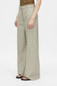Cassa Check Pant Taupe Check
