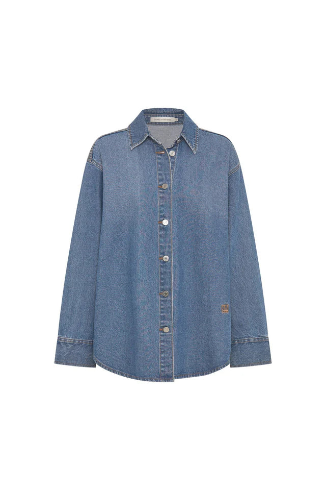 Dalton Denim Shirt Classic Blue