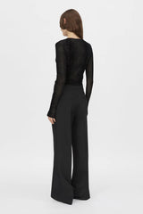 Figue Long Sleeve Top Slate