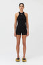 Nora Rib Top Black