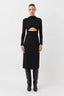 Olea Long Sleeve Top Black