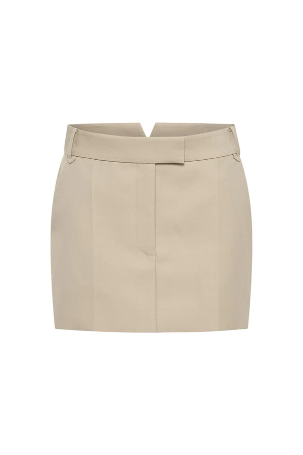 Rhett Mini Skirt Stone