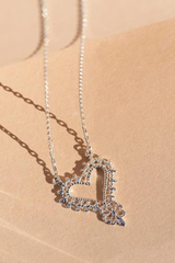 Gypsy Love Necklace Silver