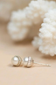 Pearl Earrings Silver