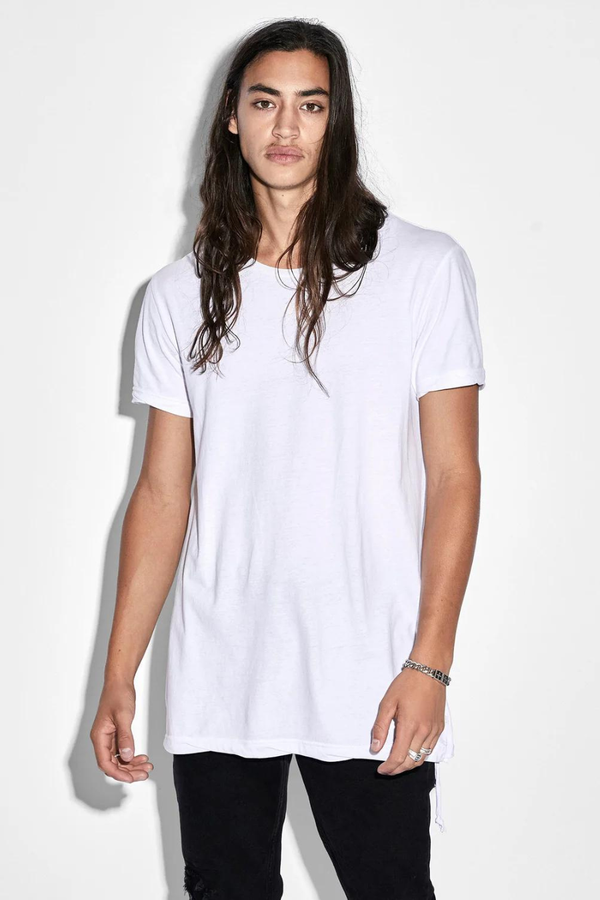 Seeing Lines SS Tee White Mens