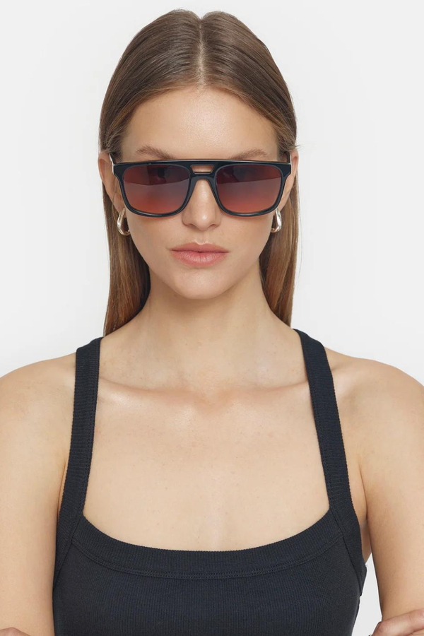 Sherwood Sunglasses Black Brown