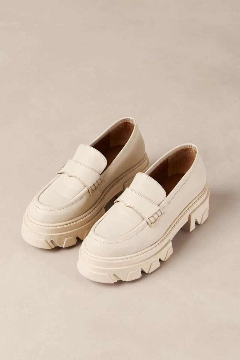 Trailblazer Leather Loafer Ivory