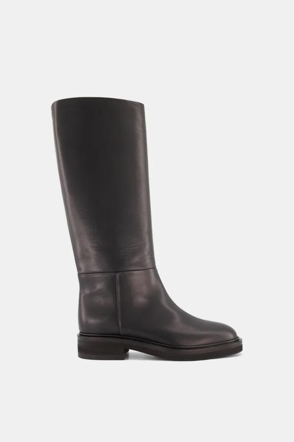 Riding Boot Black Leather